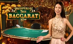 Prosperity Tree Baccarat live table by Evolution
