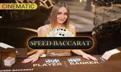 Speed Baccarat live table by Evolution