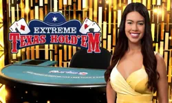 Extreme Texas Hold'em live table by Evolution