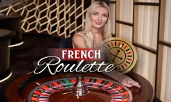 French Roulette live table with la partage